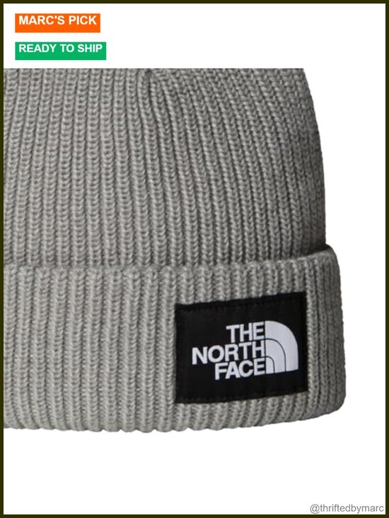 North Face Salty Dog Lined Beanie Recycled Polyester Cuffed Winter Hat